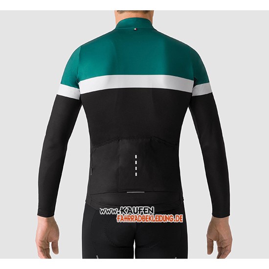 La Passione Langarmtrikot 2019 und Lange Tragerhose Grun Wei Shwarz